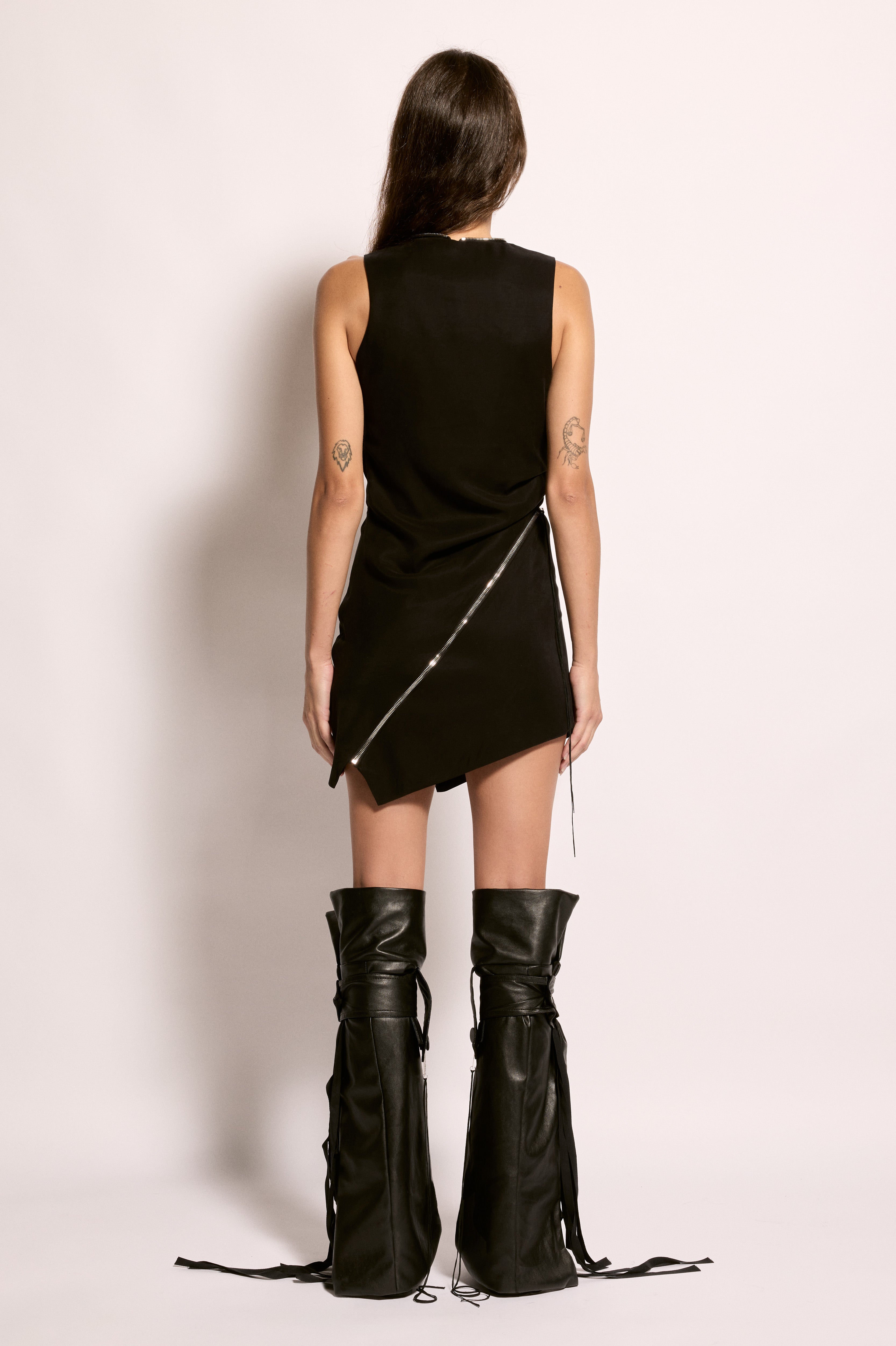 Nare Zip Mini Dress